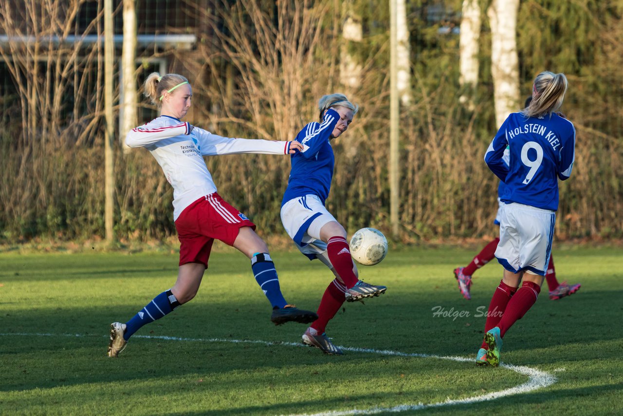 Bild 145 - B-Juniorinnen Hamburger SV - Holstein Kiel : Ergebnis: 0:1